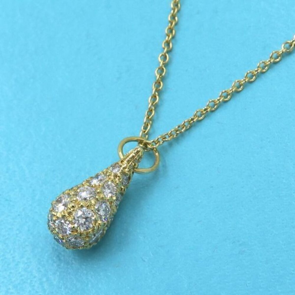 Tiffany & Co. Teardrop Diamond Necklace Small